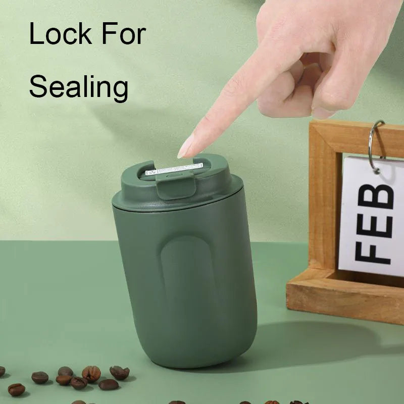 Stainless Steel Thermal Coffee Mug Portable Coffee Travel Mugs Espresso Cups Leakproof Thermo Cups For Coffee Hot Drinks