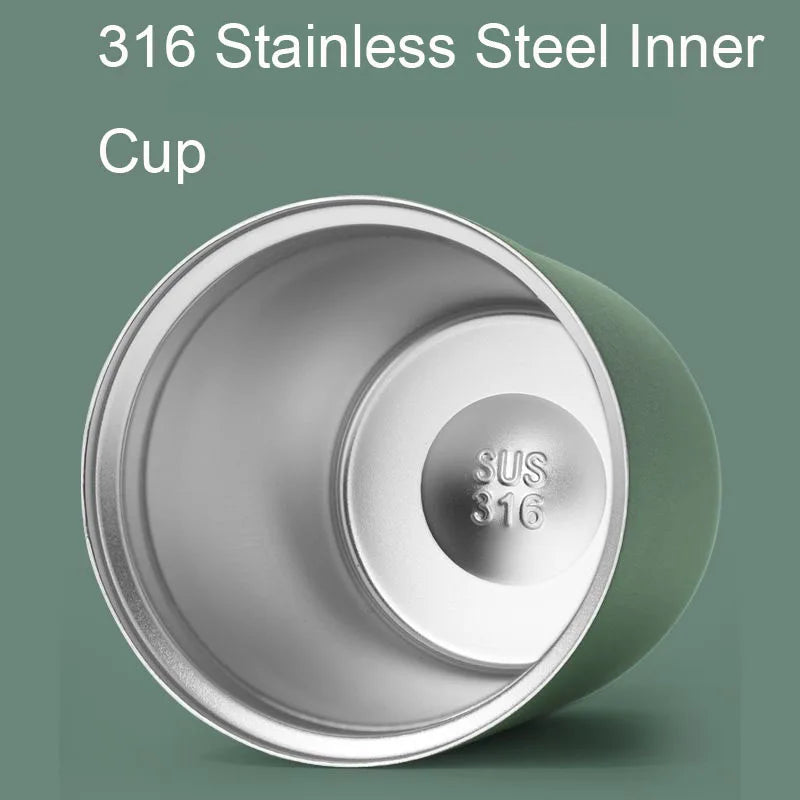 Stainless Steel Thermal Coffee Mug Portable Coffee Travel Mugs Espresso Cups Leakproof Thermo Cups For Coffee Hot Drinks